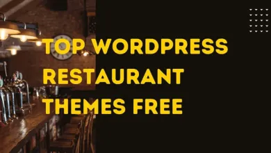 Best Free WordPress Themes for Your Restaurant Website